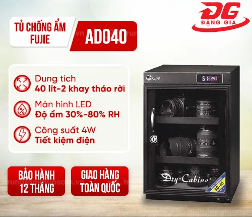 Tủ chống ẩm FujiE AD040 (40 lít) 2