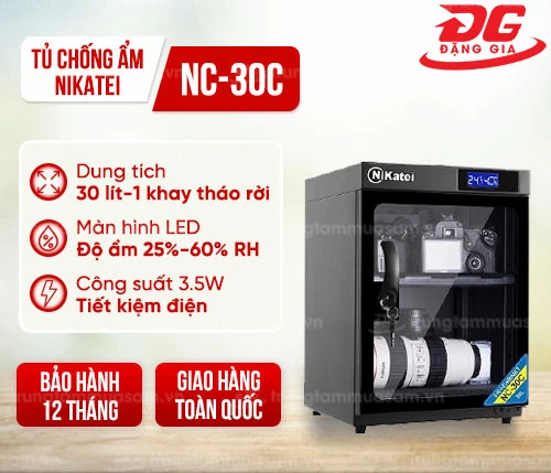 Tủ chống ẩm Nikatei NC-30C (30 lít) 2