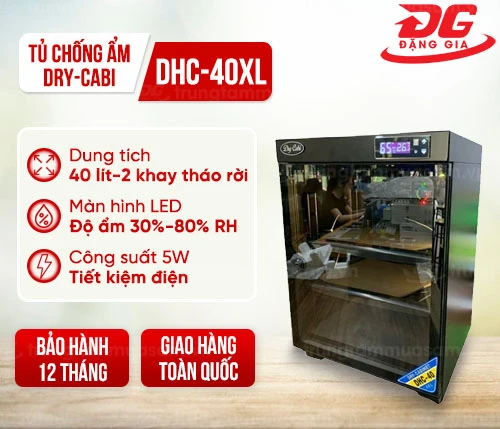 Tủ chống ẩm Dry-Cabi DHC-40XL (40 lít) 2