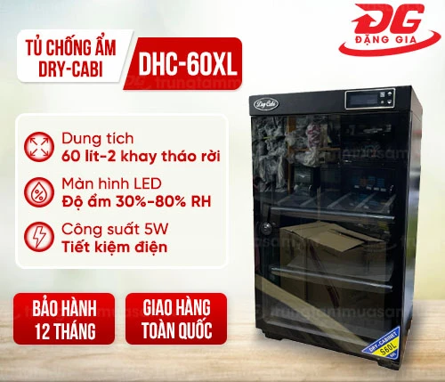 Tủ chống ẩm Dry-Cabi DHC-60XL (60 lít) 2