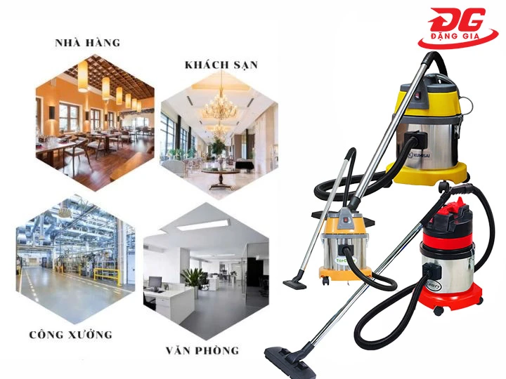 Ứng dụng của máy hút bụi 15L