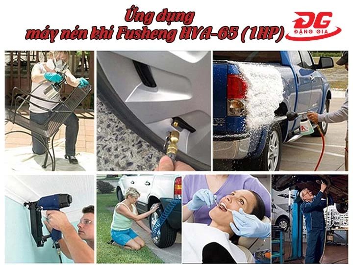 ứng dụng Máy nén khí Fusheng HVA-65 (1HP)