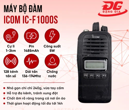 Máy bộ đàm ICOM IC-F1000S 2
