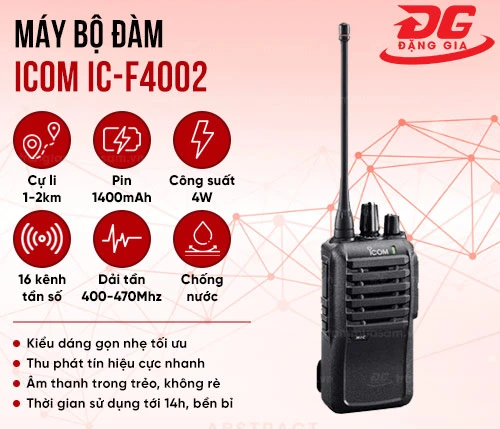 Máy bộ đàm Icom IC-F4002 2