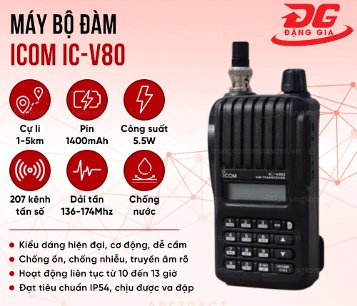 Máy bộ đàm ICOM IC-V80 2