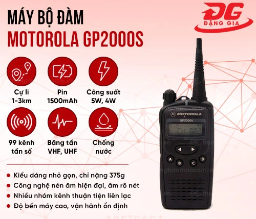 Máy bộ đàm Motorola GP2000s 2