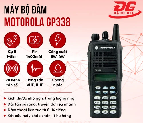 Máy bộ đàm Motorola GP338 2