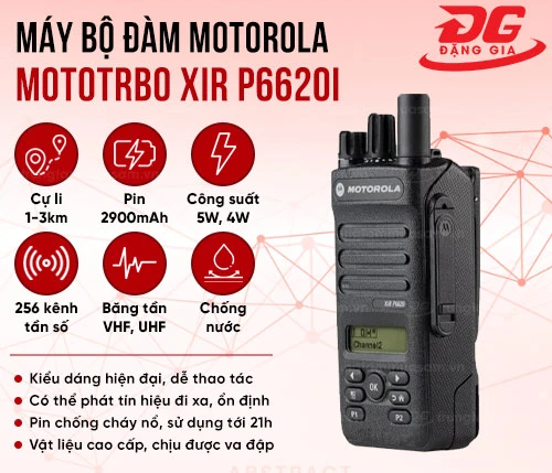 Máy bộ đàm Motorola MotoTrbo XiR P6620i 2