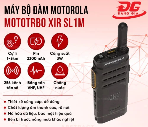 Máy bộ đàm Motorola MOTOTRBO XIR SL1M 2