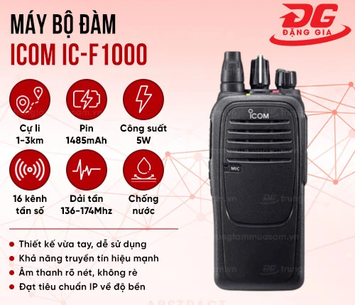 Máy bộ đàm Icom IC-F1000 2