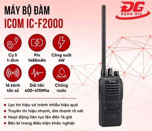 Máy bộ đàm Icom IC-F2000 2