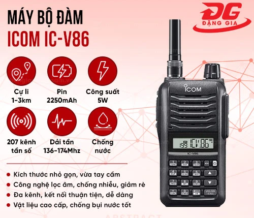 Máy bộ đàm Icom IC-V86 2
