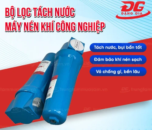Bộ lọc tách nước máy nén khí công nghiệp 2