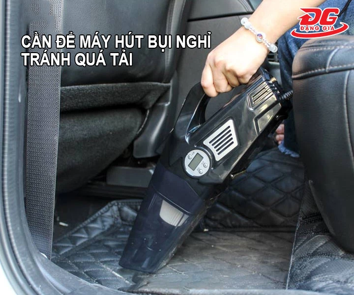 tránh dùng máy hút bụi 4 trong 1 quá tải