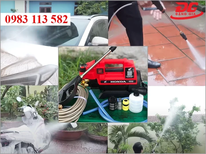 Chọn công xuất máy rửa xe Honda phù hợp