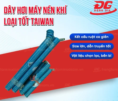 Dây hơi máy nén khí loại tốt Taiwan 2