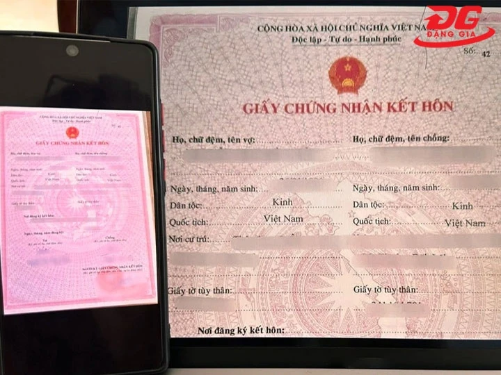 ép plastic giấy đăng ký kết hôn nguy cơ hỏng nếu ép nhiệt độ cao