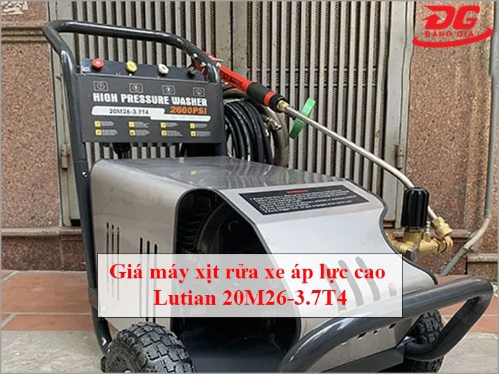 Giá máy rửa xe Lutian 20M26-3.7T4 bao nhiêu tiền
