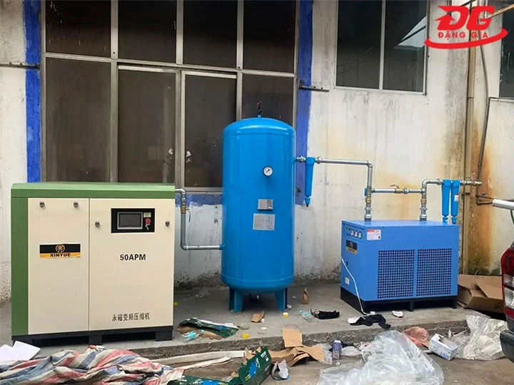 Máy bơm khí nén 50HP có thể sử dụng cho nhiều môi trường