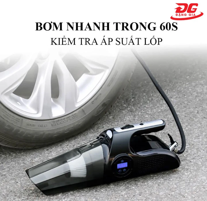 máy hút bụi 4 trong 1 bơm hơi xe