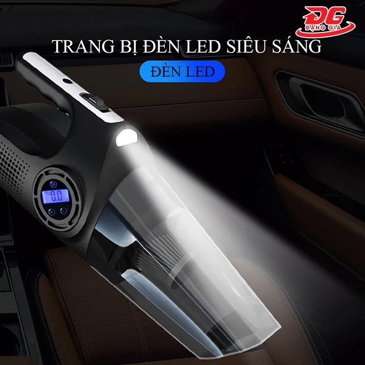 máy hút bụi 4 trong 1 tích hợp đèn chiếu sáng