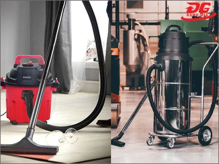 So sánh máy hút bụi công nghiệp