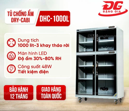 Tủ chống ẩm Dry-Cabi DHC-1000L (1000L) 2