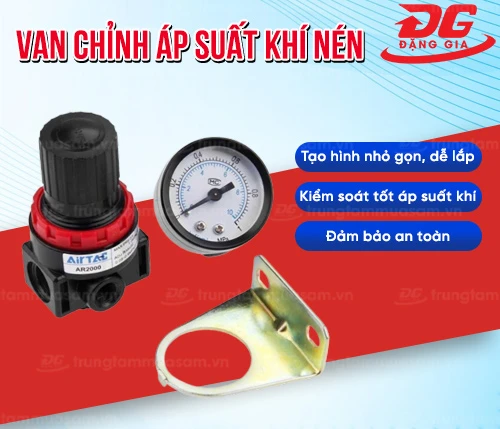 Van chỉnh áp suất khí nén 2