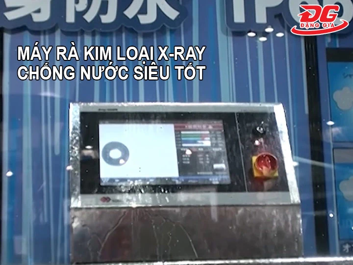 máy rà kim loại X-ray chống nước tốt