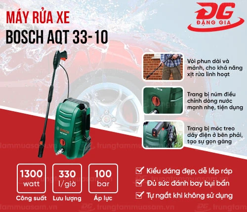 Máy rửa xe Bosch AQT 33-10 2