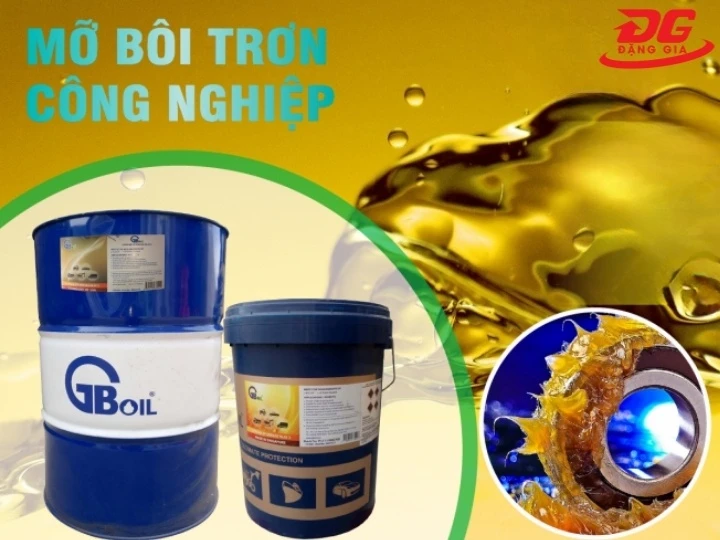 Mỡ bôi trơn là chất nhờn bán rắn, bám dính tốt hơn so với dầu nhớt