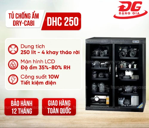 Tủ chống ẩm Dry-Cabi DHC 250 (250 lít) 2
