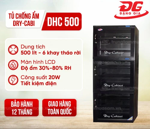 Tủ chống ẩm Dry-Cabi DHC 500 (500 lít) 2