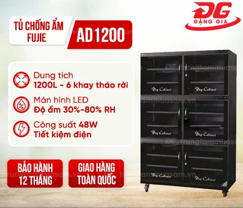 Tủ chống ẩm FujiE AD1200 (1200 lít) 2