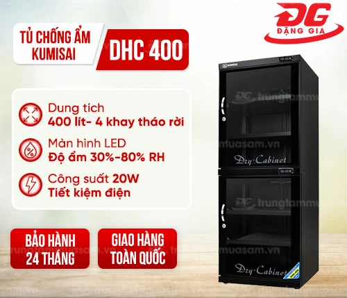Tủ chống ẩm Kumisai DHC 400 (400 lít) 2