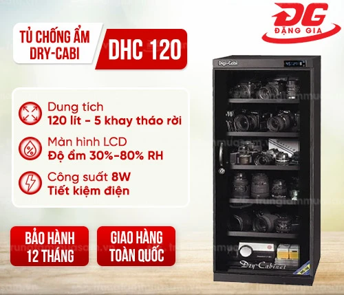Tủ chống ẩm Dry-Cabi DHC 120 (120 lít) 2