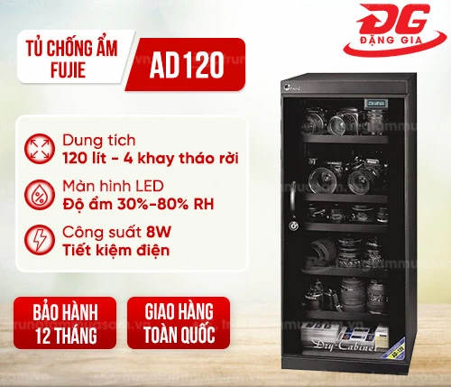 Tủ chống ẩm FujiE AD120 (120 lít) 2