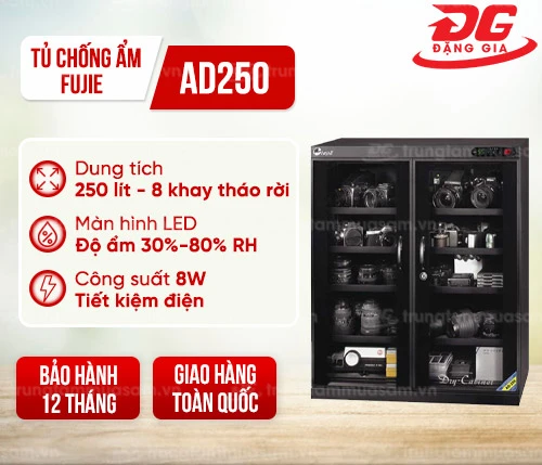 Tủ chống ẩm FujiE AD250 (250 lít) 2
