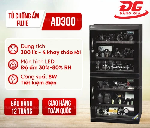 Tủ chống ẩm FujiE AD300 (300 lít) 2