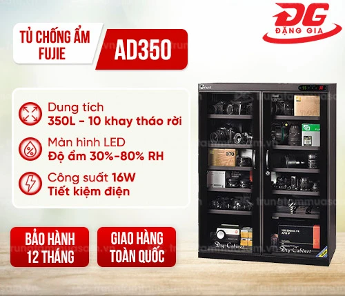 Tủ chống ẩm FujiE AD350 (350 lít) 2