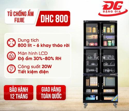 Tủ chống ẩm Fujie DHC 800 (800 lít) 2