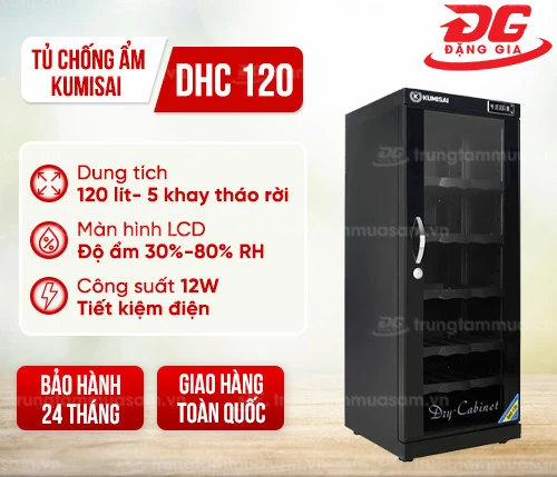 Tủ chống ẩm Kumisai DHC 120 (120 lít) 2