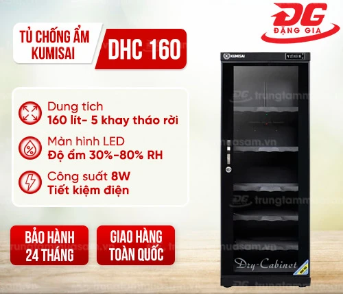 Tủ chống ẩm Kumisai DHC 160 (160 lít) 2