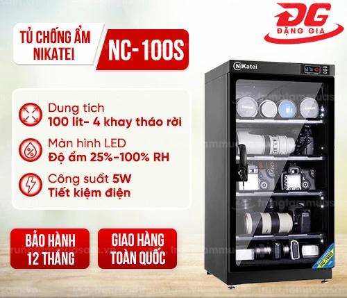 Tủ chống ẩm Nikatei NC-100S (100 lít) 2