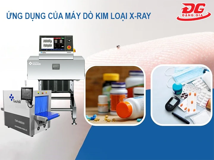 Ứng dụng máy dò kim loại X-ray ngành dược phẩm