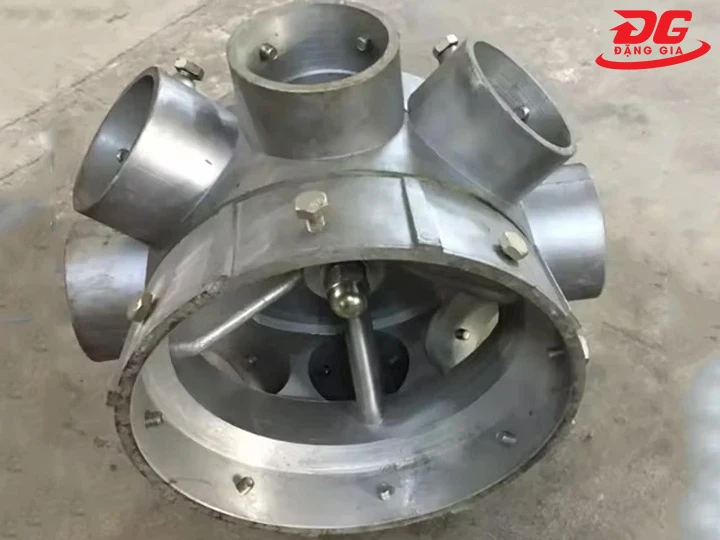 Cổng chia nước đầu phun bằng hợp kim nhôm DN 250