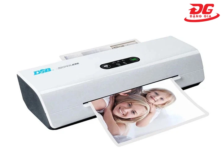 Máy ép giấy plastic DSB Super 236