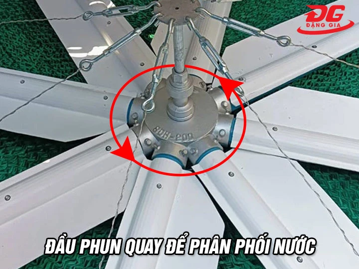 Cơ chế đầu phun bằng hợp kim nhôm DN 250