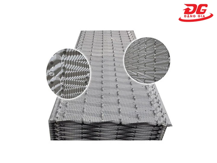 tấm tản nhiệt Kumisai KMS-03 Thiết kế tấm ghép tối ưu