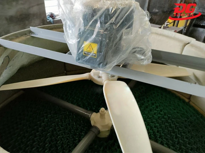 Vài lưu ý cần biết khi dùng & lắp đặt cánh quạt tháp giải nhiệt D635mm